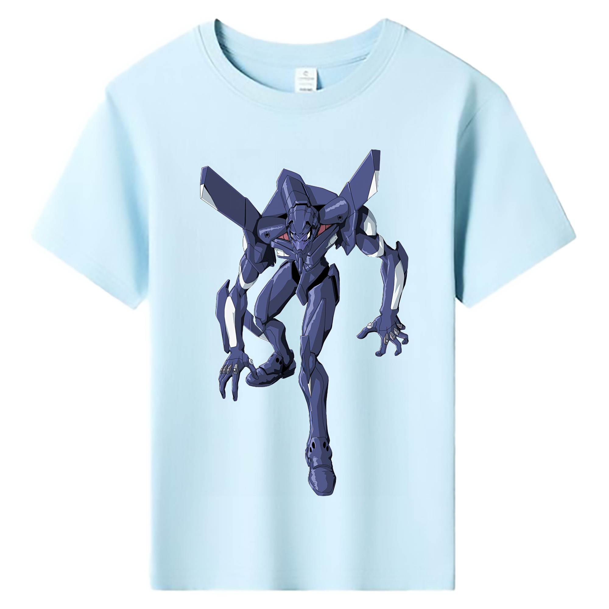 （画像用） EVA 新世紀エヴァンゲリオン 綿100％キッズTシャツ（フロントプリント）